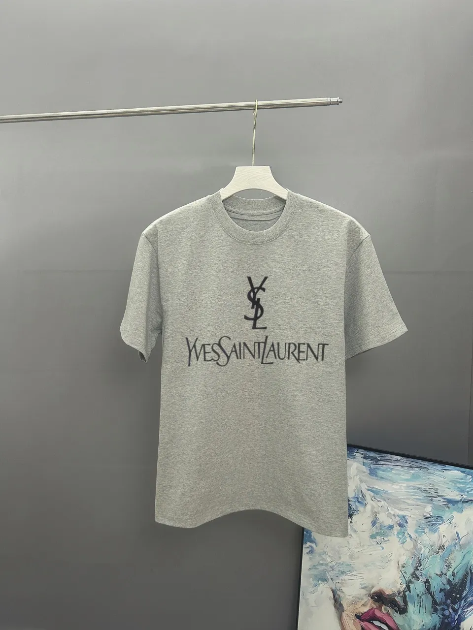 YSL 2025 Classic T 280 ， Breathable ， ， ！ Same Style ： Black Gray -Size：S M L Xl